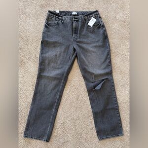 Good American Good 90’s Icon Jeans Size 15 Black 267 Straight Leg